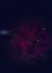 Small part of an infinite star field