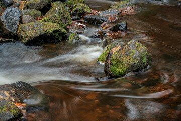 river in the mountains