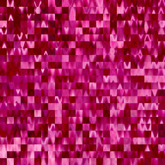 Optical low poly pixel grid dye blur texture background. Seamless washed out geometric ombre effect. 80s style retro square shape pattern. High resolution funky beach wear fashion textile tile.