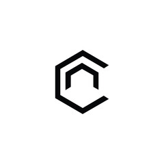 Naklejka premium Letter CA logo, C icon, A symbol, fitness, apparel, business logo, letter mark, monogram, unique, app, clothing, premium