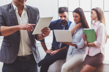 Fototapeta premium Group of young people