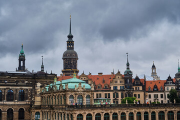 Fototapeta na wymiar Dresden- Residenzschloss