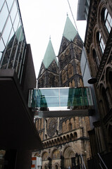 Bremen Cathedral from the bot
