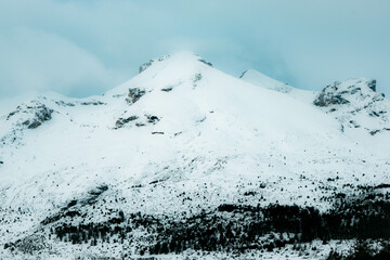 Station ski s&eacute;jour montagne neige paysage