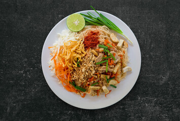 Fried noodle Thai style