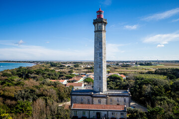 Whale lighthouse - Phare des baleines - in Re island