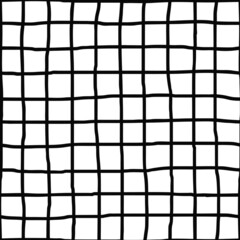 Seamless pattern. Mesh, hand drawn. Shades of gray.