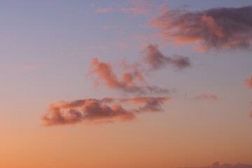 sunset over the mountains