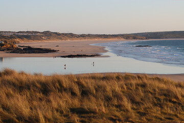 beach at sunset