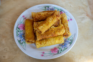 A variety of Chinese dishes on the table