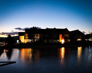 houses on the river