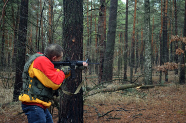 Unformal shooting range near Kiev. 