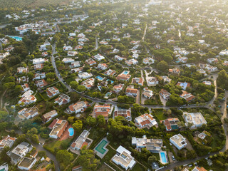 Beach houses and vacation homes by the Adriatic sea near town of Ostuni - popular holiday destination and investment for western folks.