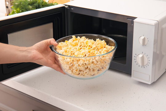 microwave popcorn clipart