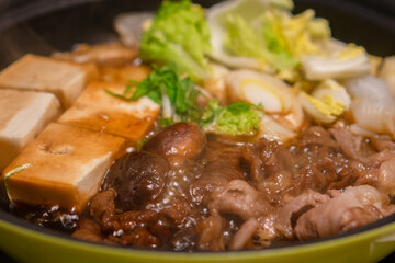 ふるさと納税の返礼品ですき焼き