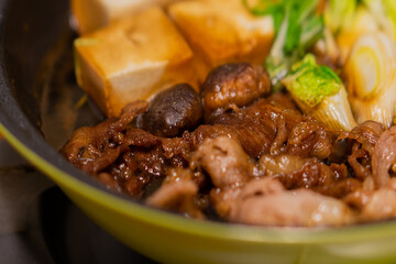 ふるさと納税の返礼品ですき焼き