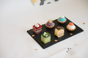 毎年使える　お正月　ケーキ