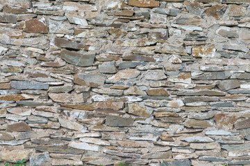 Stone Background with mixed size stone