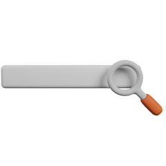 Search box 3d icon