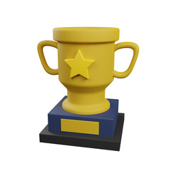 Trophy 3d icon