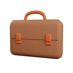briefcase 3d icon
