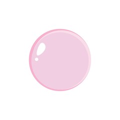Bubble icon logo vector