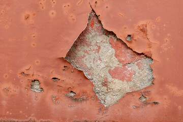 peeling earth color wall texture