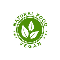 vegetarian , vegan design simple vector template