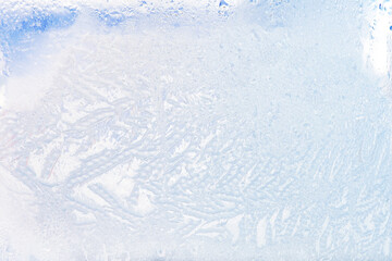 Obraz premium Frost ice texture