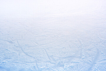 texture of the surface of the ice rink