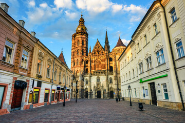 Fototapeta na wymiar Historical Cathedral of Kosice, Slovakia