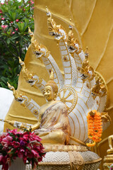 golden buddha statue