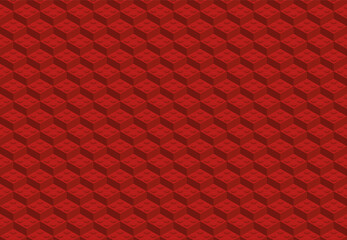 Plastic constructor game seamless pattern. Vector toy brick texture background. Perspective flat design for paper or fabric print.