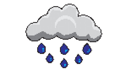 8 bit cloud and snow