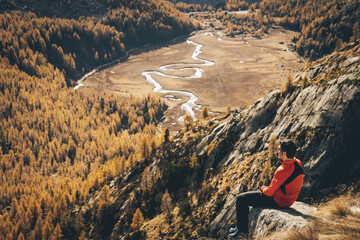 Il foliage autunnale a Preda Rossa, Val Masino, Sondrio