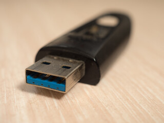 usb flash drive closeup