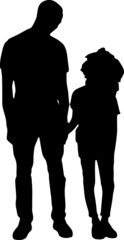 Father Silhouettes Father SVG EPS PNG
