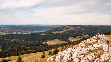 Vue Sur Le Jura depuis la D&ocirc;le