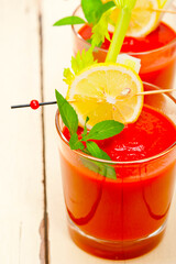fresh tomato juice