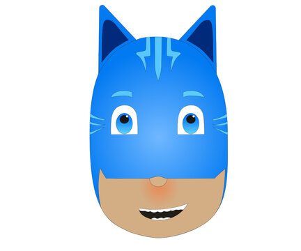 Cat boy vector