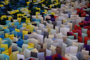 Fototapeta premium Paper City