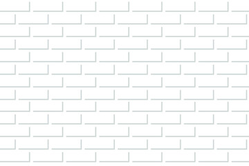 White brick wall vector illustration. Stone wall background. Vintage bricks pattern for wallpaper design. Seamless vector texture.
