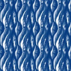 abstract dark blue waves forming a seamless pattern, modern pattern print
