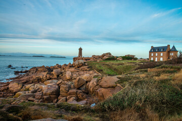 Phare et maison de Ploumanac'h