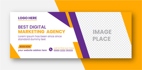Digital marketing agency and corporate Facebook Instagram cover Photo design 2022