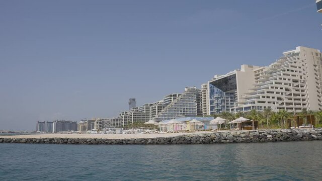 Dubai Beach Hotels on Manmade Island