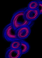 Red background of Abstract dynamic modern stripes texture background