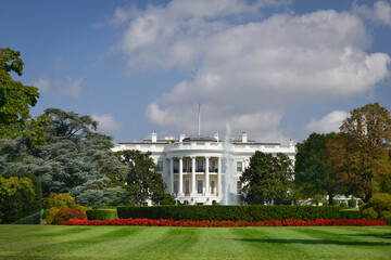 Fototapeta na wymiar White House in Washington DC United States