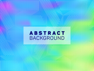 poster glitch holographic vector layout design.