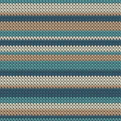 Trendy horizontal stripes knitting texture